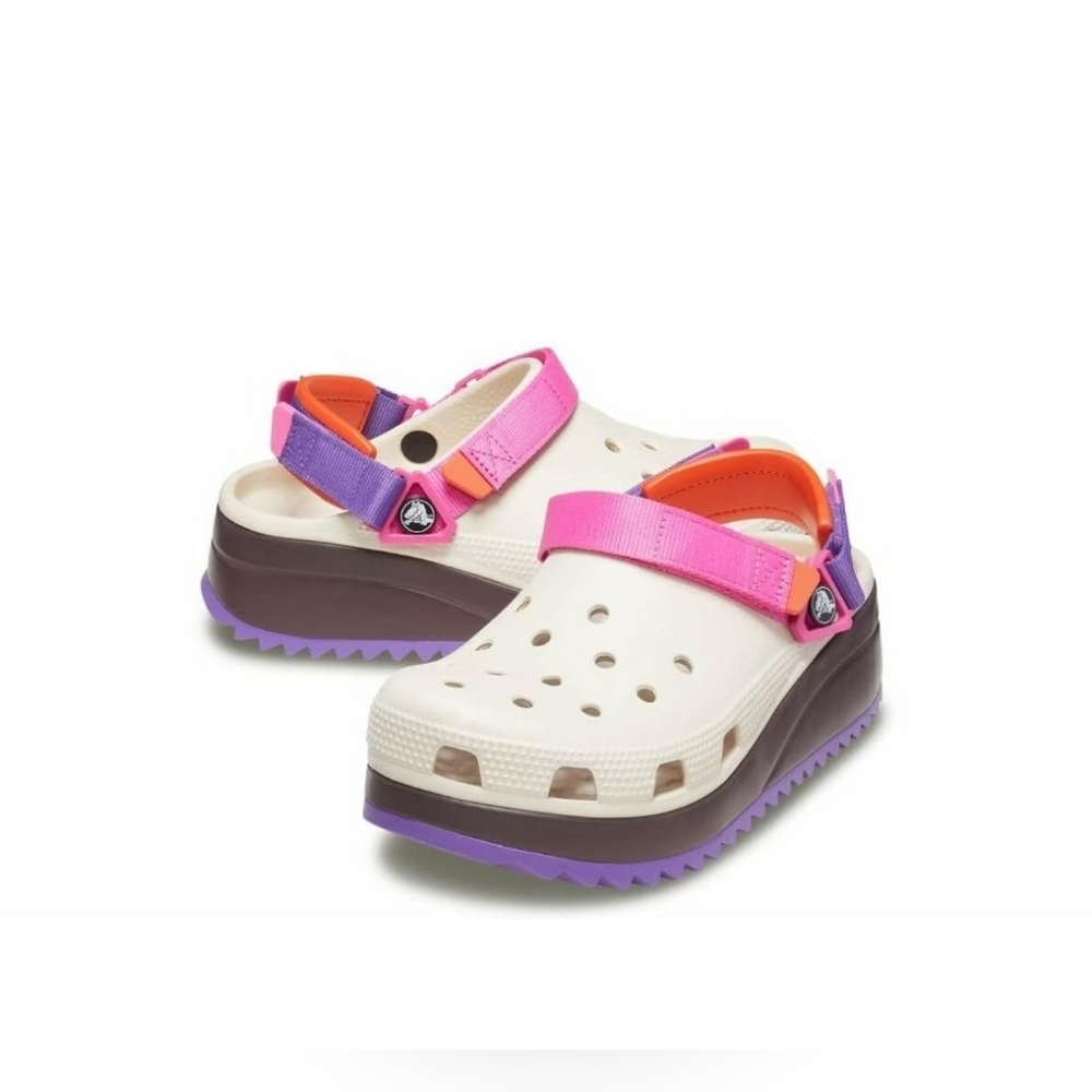 Crocs Classic Hiker Clogs Offers Croslite Foam Upper Pivotabl Men Size 12